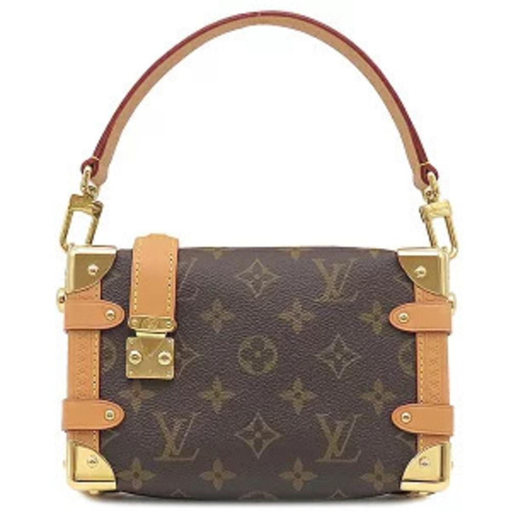 Louis Vuitton bag Side Trunk Monogram canvas Brown Shoulder handbag